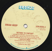 Uriah Heep : Return To Fantasy (LP, Album, Gat)