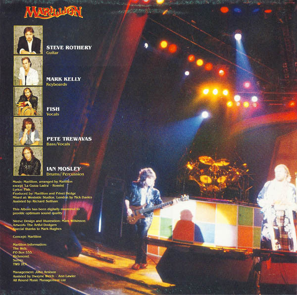 Marillion : The Thieving Magpie (La Gazza Ladra) (2xLP, Album)