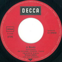 France Gall : A Banda  (7", Single)