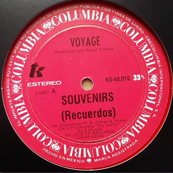 Voyage : Souvenirs = Recuerdos (12", Ltd, Red)
