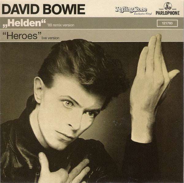 David Bowie : „Helden“ / "Heroes" (7", Single, RM)