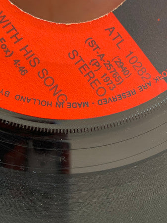 Roberta Flack : Killing Me Softly With His Song (7", Single)