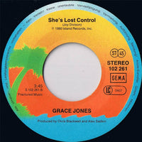 Grace Jones : Private Life / She's Lost Control (7", Single)