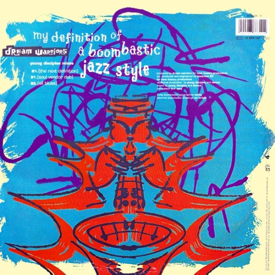 Dream Warriors : My Definition Of A Boombastic Jazz Style (Young Disciples Mixes) (12")
