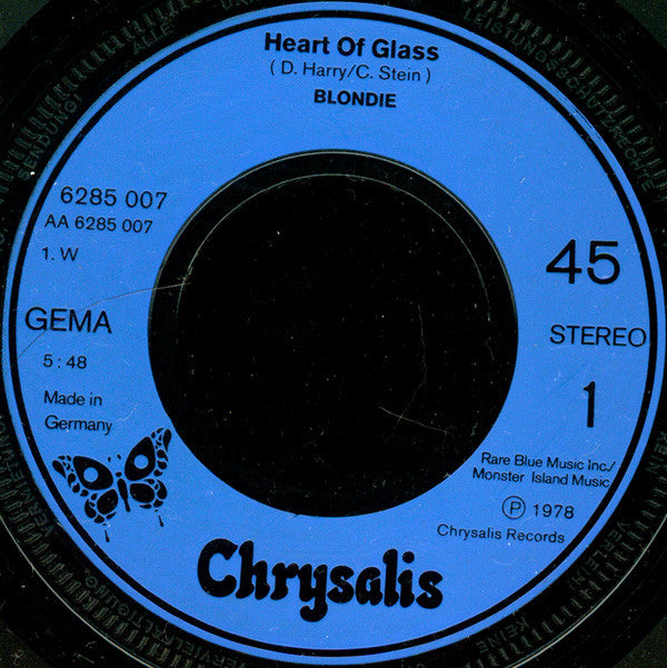 Blondie : Heart Of Glass (7", Single)