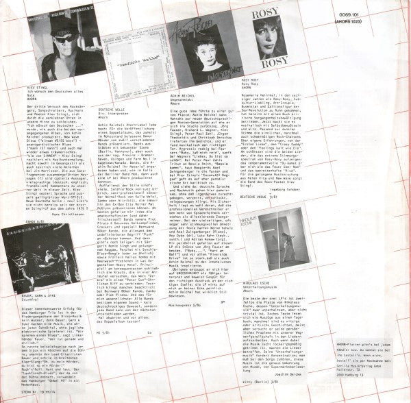 Die Crackers : B R D igung (LP, Album)