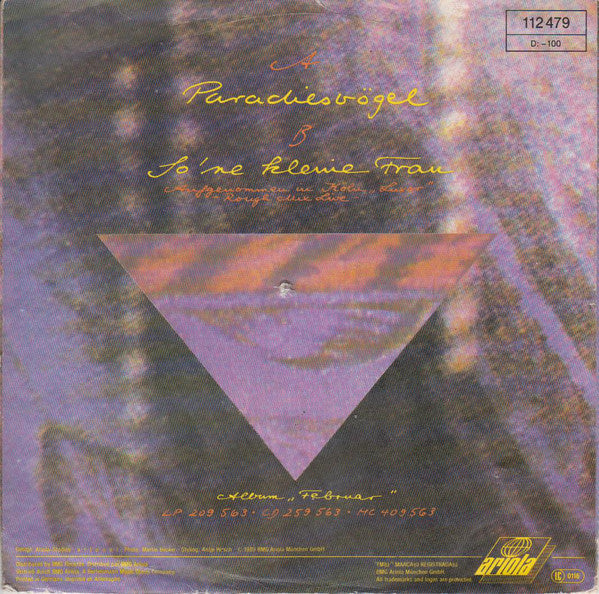 Silly : Paradiesvögel (7", Single)