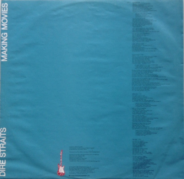 Dire Straits : Making Movies (LP, Album, RE, Red)