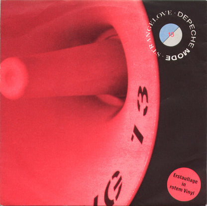 Depeche Mode : Strangelove (7", Single, Red)