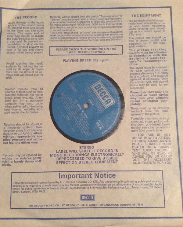 Them (3) : The World Of Them (LP, Comp)