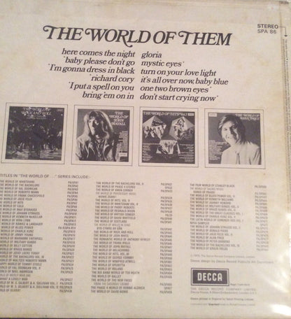Them (3) : The World Of Them (LP, Comp)