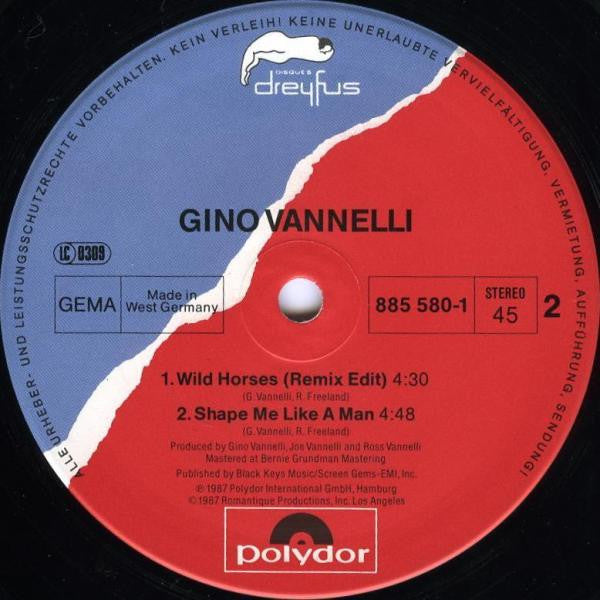 Gino Vannelli : Wild Horses (12")