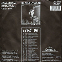 Falco : Coming Home (Jeanny Part 2, Ein Jahr Danach) (7", Single)