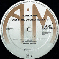Supertramp : Even In The Quietest Moments... (LP, Album)