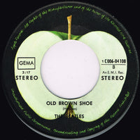 The Beatles : The Ballad Of John And Yoko / Old Brown Shoe (7", Single)