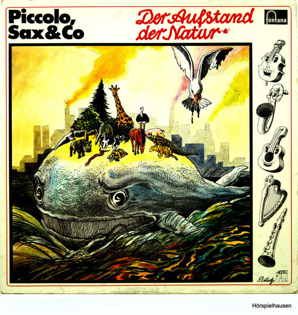 Wolfgang Büttner, Jean Broussolle, André Popp : Piccolo, Sax & Co. (Der Aufstand der Natur) (LP)