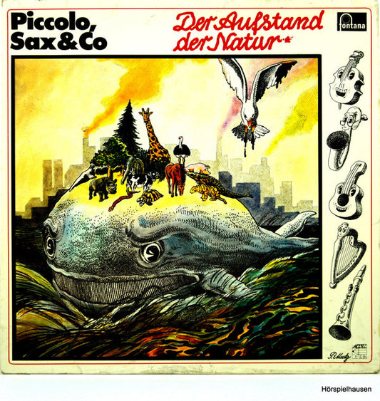 Wolfgang Büttner, Jean Broussolle, André Popp : Piccolo, Sax & Co. (Der Aufstand der Natur) (LP)