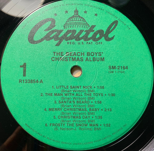The Beach Boys : The Beach Boys' Christmas Album (LP, Album, Club, RE)