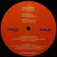 Stacccato : Move Your Body (12")