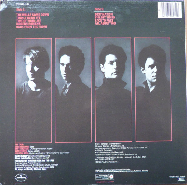 The Call : Modern Romans (LP, Album)