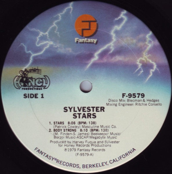 Sylvester : Stars (LP, Album, San)