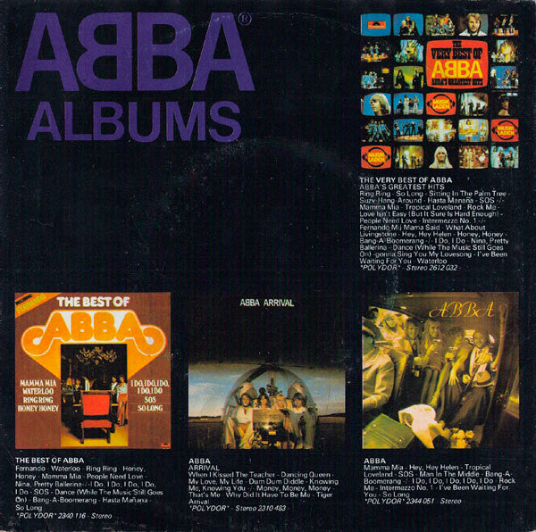 ABBA : The Name Of The Game / I Wonder (Departure) (7", Single)