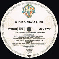 Rufus & Chaka Khan : Ain't Nobody (Remix) (12")