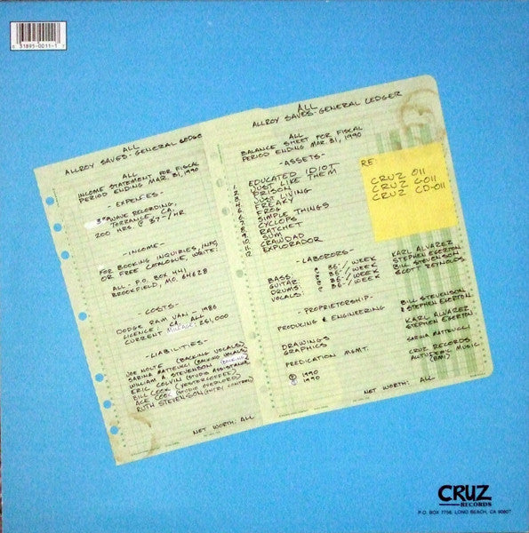 ALL (2) : Allroy Saves (LP, Album)