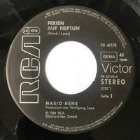 Mario Hené : Ferien Auf Neptun (7", Single)