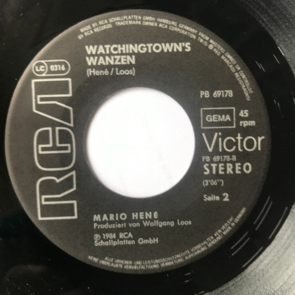 Mario Hené : Ferien Auf Neptun (7", Single)