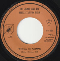 Joe Cocker And The Chris Stainton Band : Woman To Woman / Midnight Rider (7", Single, Pap)