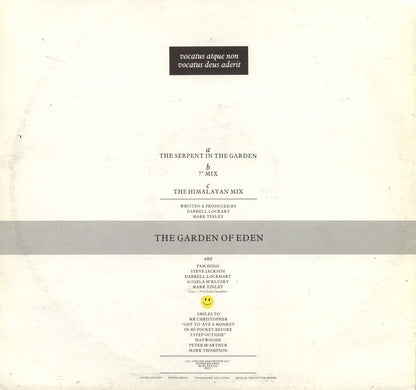 The Garden Of Eden : The Garden Of Eden (The Serpent In The Garden) // The Garden Of Eden (7" Mix) / (The Himalayan Mix) (12", Single)