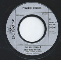 Power Of Dreams : 100 Ways To Kill A Love (7", Single)