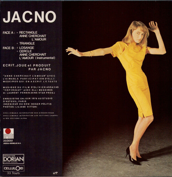 Jacno : Jacno (LP, MiniAlbum)