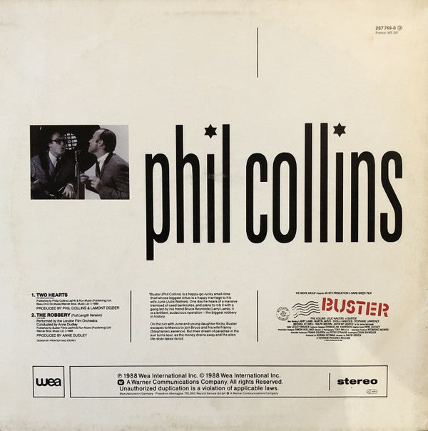 Phil Collins : Two Hearts (12")