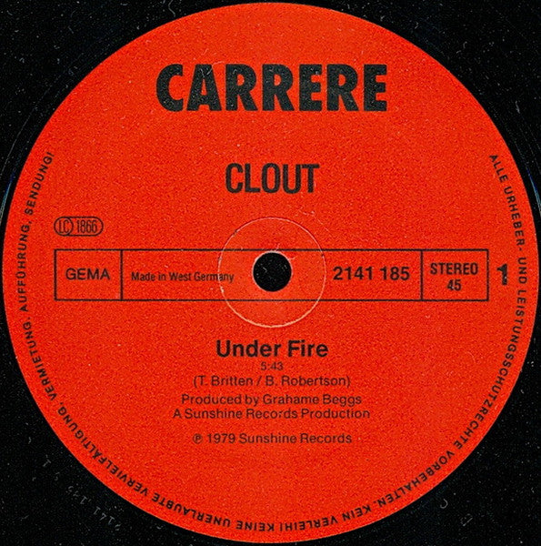 Clout : Under Fire (12", Maxi)