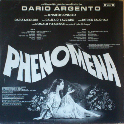 Various : Phenomena (Original Soundtrack) (LP, Comp)