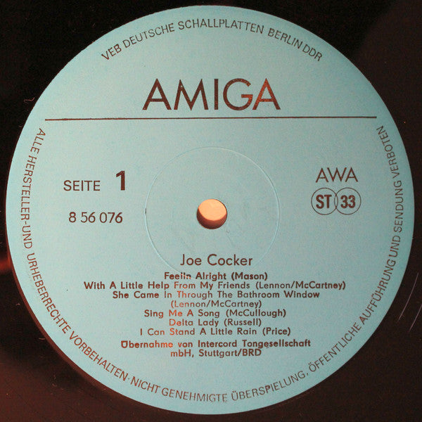 Joe Cocker : Joe Cocker (LP, Comp, RP, Big)