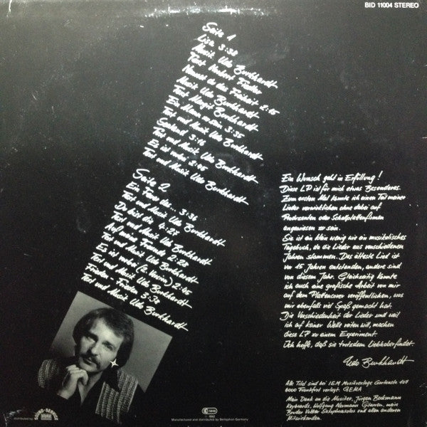 Udo Burkhardt : Udo B. (LP)