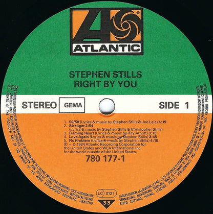 Stephen Stills : Right By You (LP, Album)