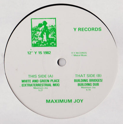 Maximum Joy : White And Green Place (12", Single)