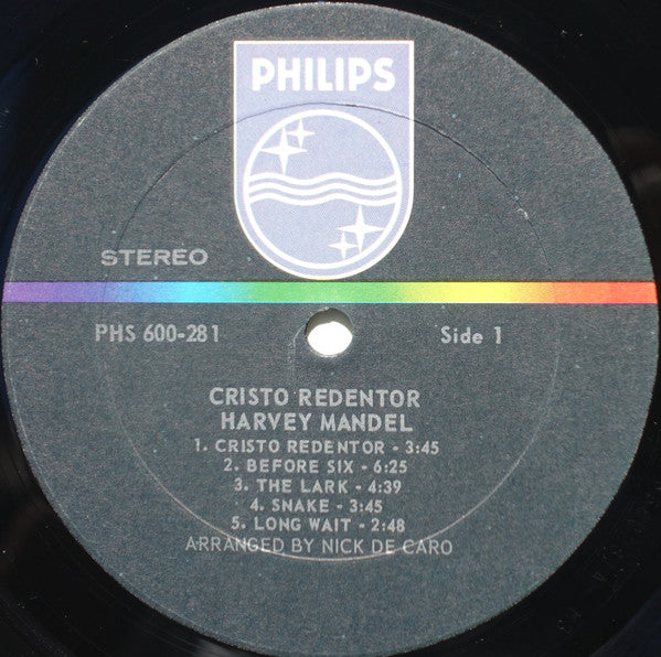 Harvey Mandel : Cristo Redentor (LP, Album)