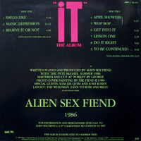 Alien Sex Fiend : “It” The Album (LP, Album, Red)