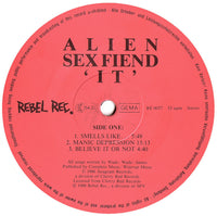 Alien Sex Fiend : “It” The Album (LP, Album, Red)