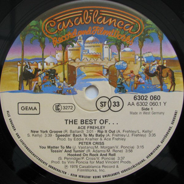Kiss : Best Of Solo Albums (LP, Comp, RE)