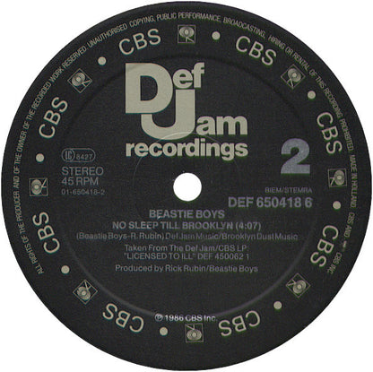 Beastie Boys : Fight For Your Right (12", Maxi)