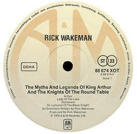 Rick Wakeman : The Myths And Legends Of King Arthur And The Knights Of The Round Table (LP, Album, Emb)