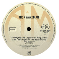 Rick Wakeman : The Myths And Legends Of King Arthur And The Knights Of The Round Table (LP, Album, Emb)