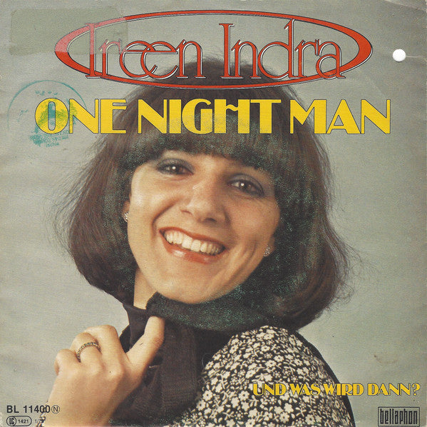 Iren Indra : One Night Man (7", Single)