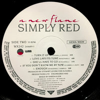 Simply Red : A New Flame (LP, Album, RSA)